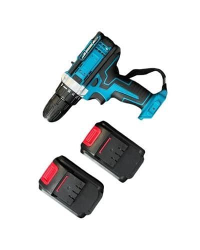 Шуруповерт з великим набором інструментів Electric Drill Set &bull; Акумуляторний ударний шуруповерт 24V 5Ah з набором інструментів 56314 фото