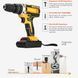 Шуруповерт Electric Drill KAR 600 з набором слюсарного інструменту ∙ Універсальний шуруповерт з насадками Electric Drill 24W 56560 фото 5